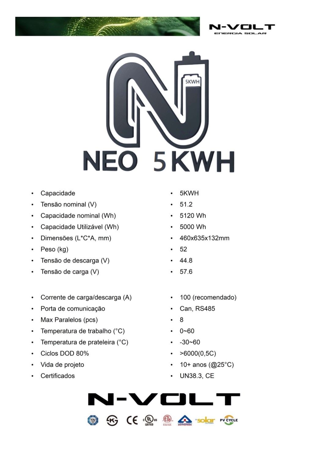 Neo 5KWh 51.2V - Imagem 4